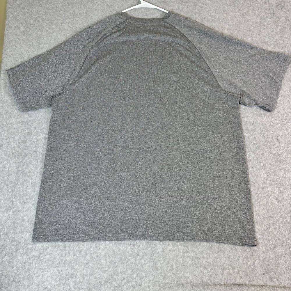 Adidas Climalite Top Gun FBU Gray Graphic Performance T-Shirt Mens 2XL Raglan - Picture 12 of 13